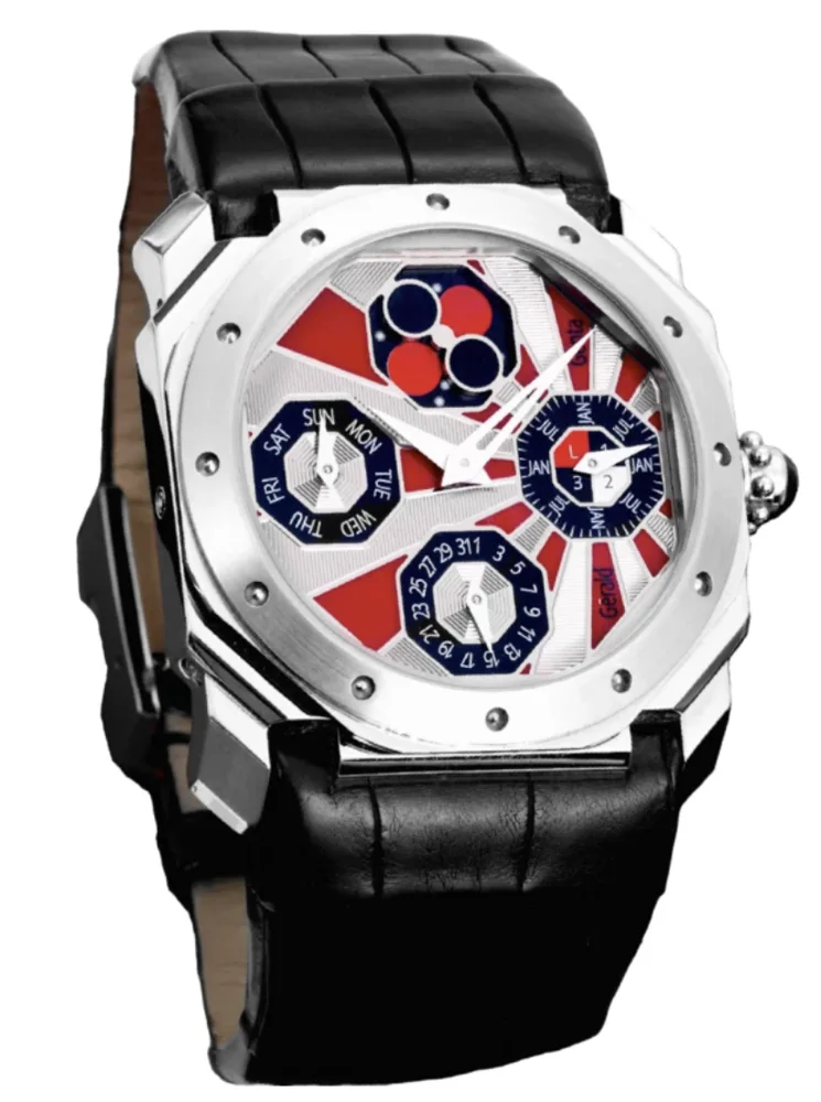 Gérald Genta Octo Octo 48-Month Perpetual Calendar Moon Phase